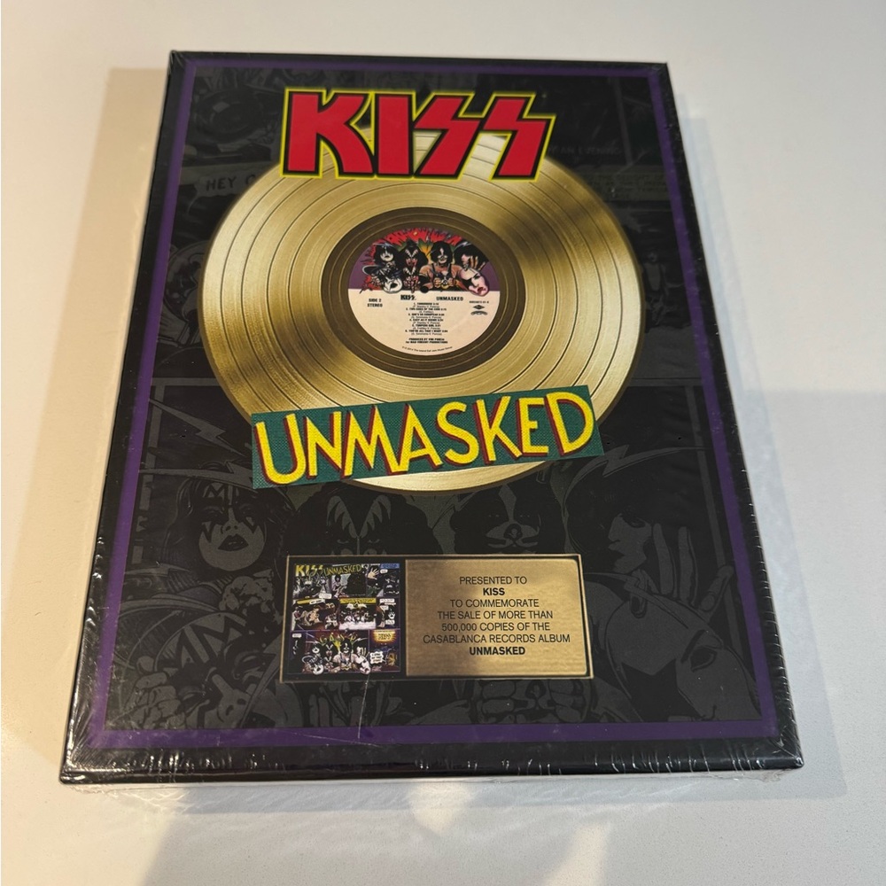 KISS Unmasked‎ 500 Piece Puzzle Sealed official merch
